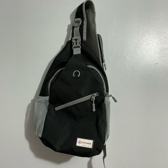 ZOMAKE Sling Bag,Small Crossbody Backpack,Water Resistant Anti Thief Chest Bag - Picture 1 of 7